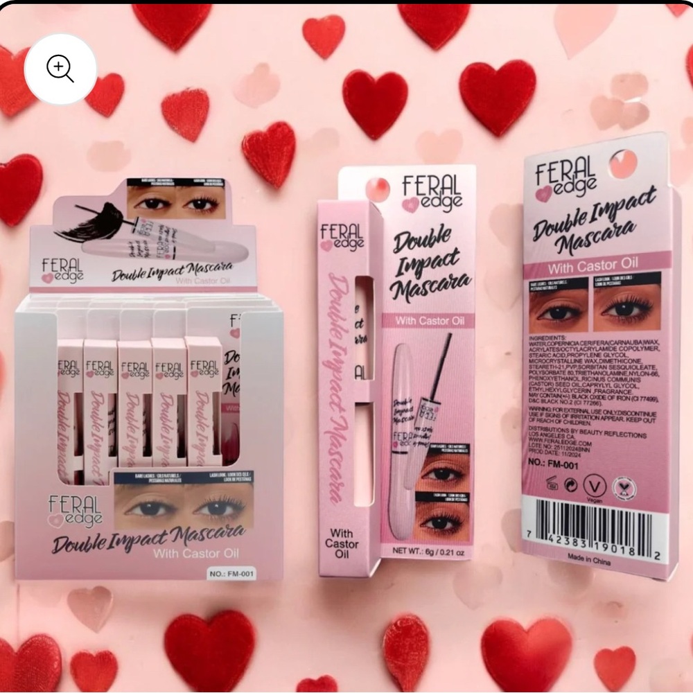 Double Impact Mascara - Black